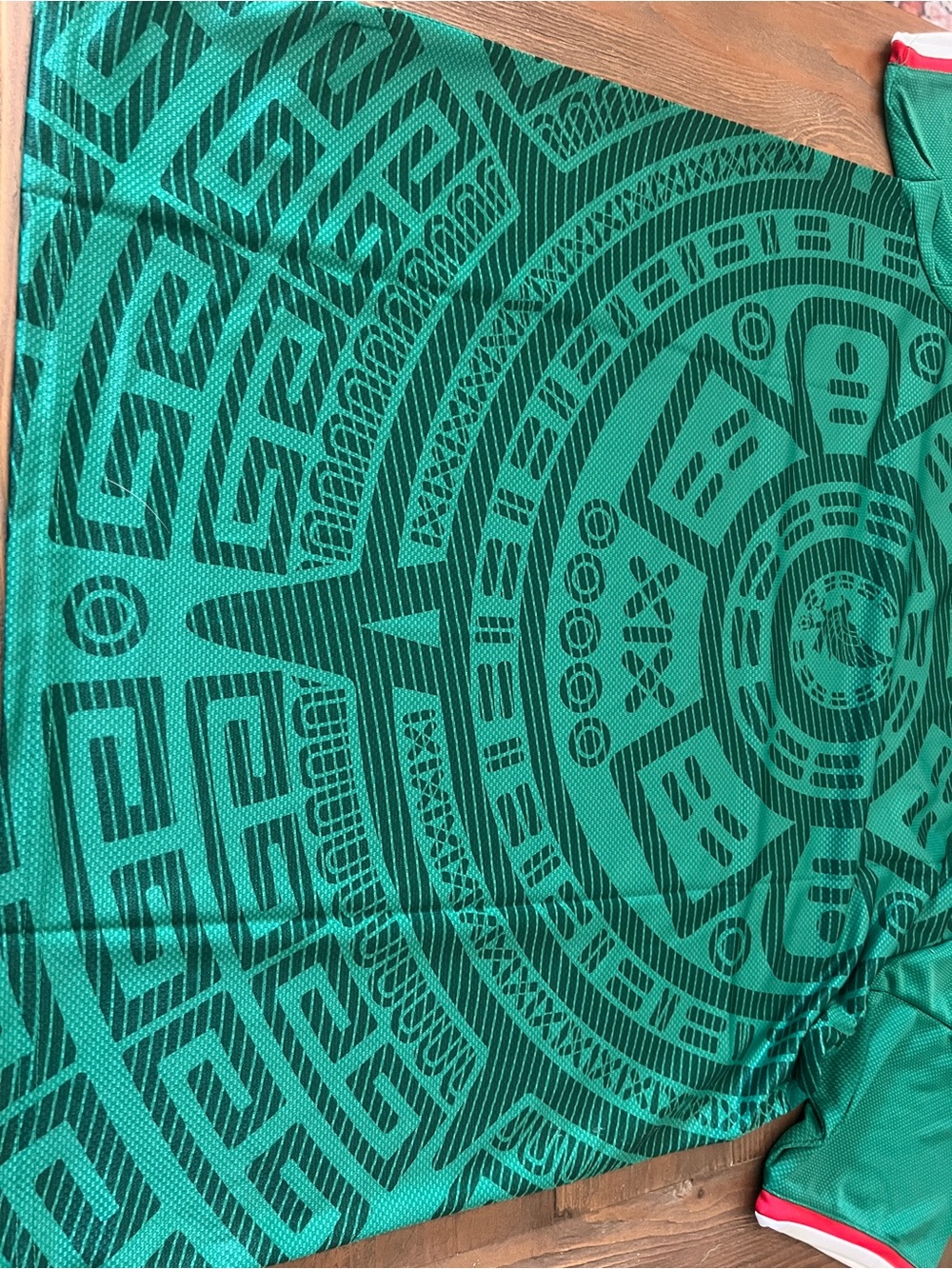 Adidas Mexico Green Red Soccer Jersey| XXL fits like a Men’s Large - Picture 13 of 13